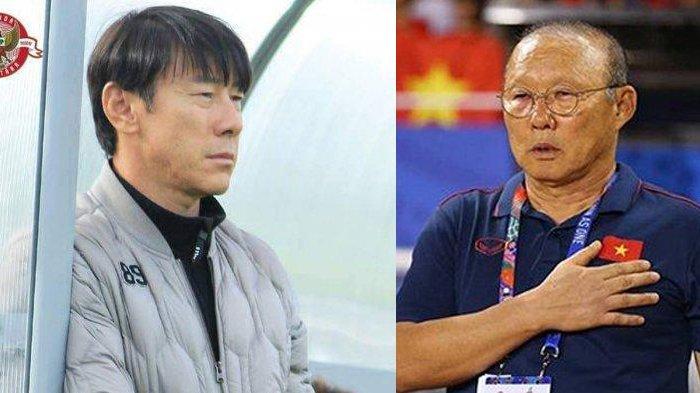 Media Korea Sejajarkan Shin Tae-yong dengan Park Hang-seo